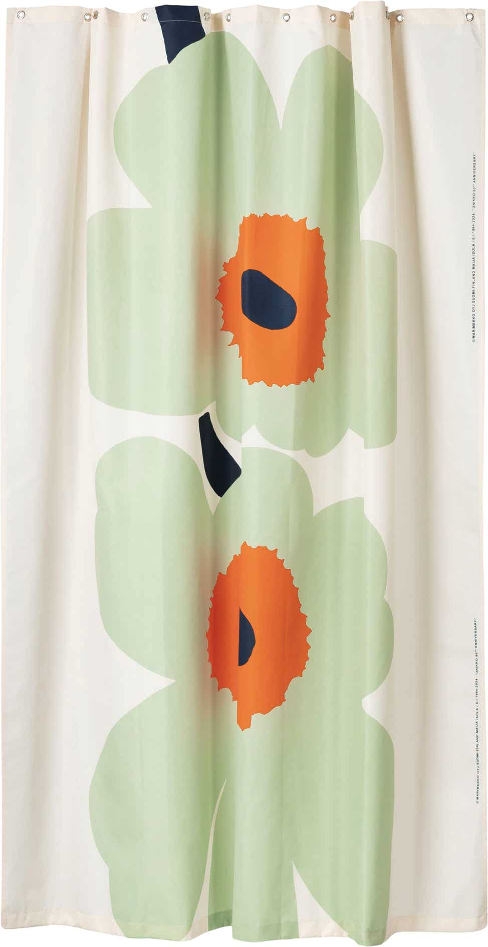 Unikko shower curtain – 180 x 200 cm