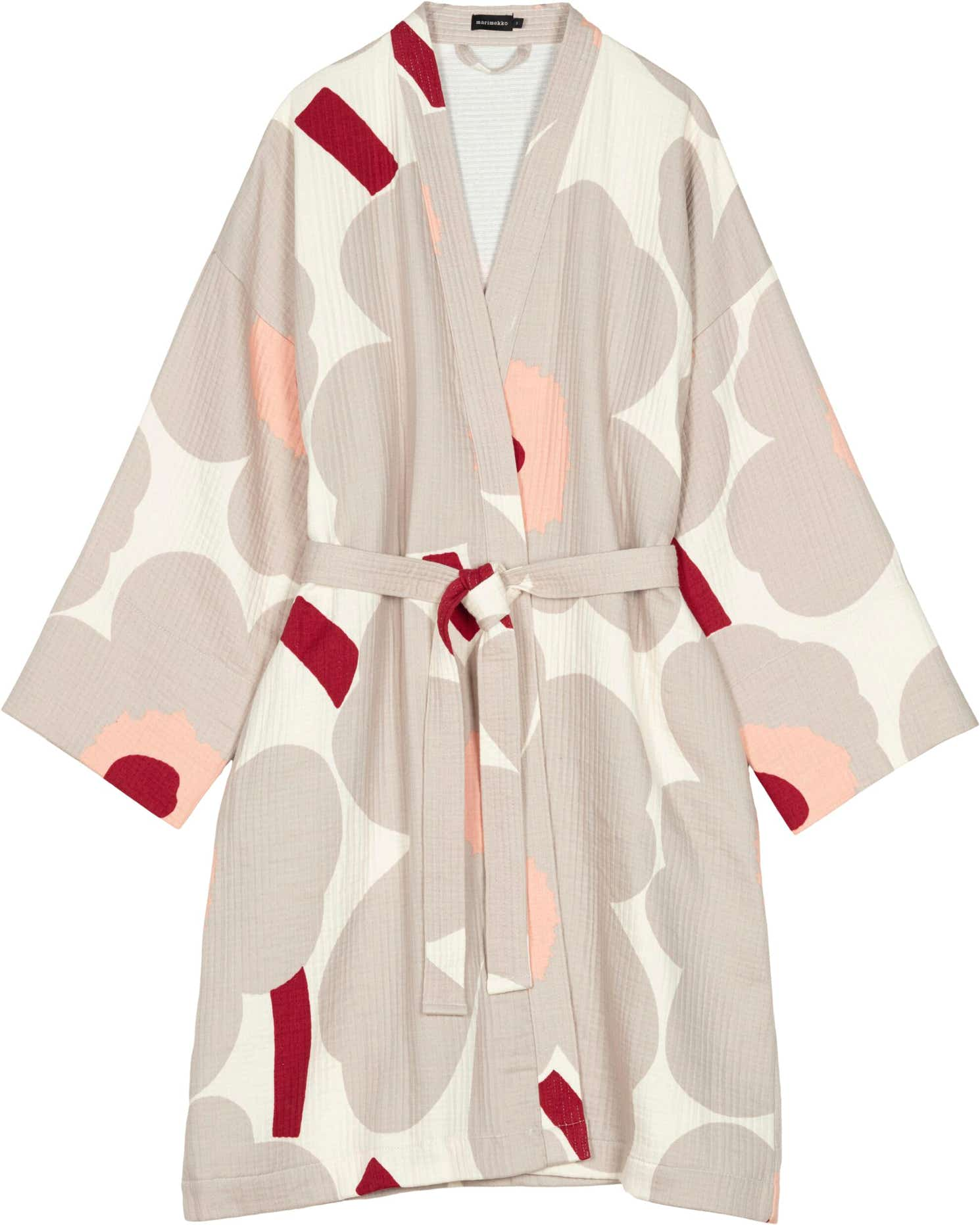 Unikko bathrobe – organic cotton waffle