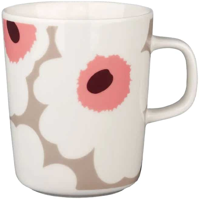 Vaisselle Marimekko  Oiva Brun & Räsymatto Beige