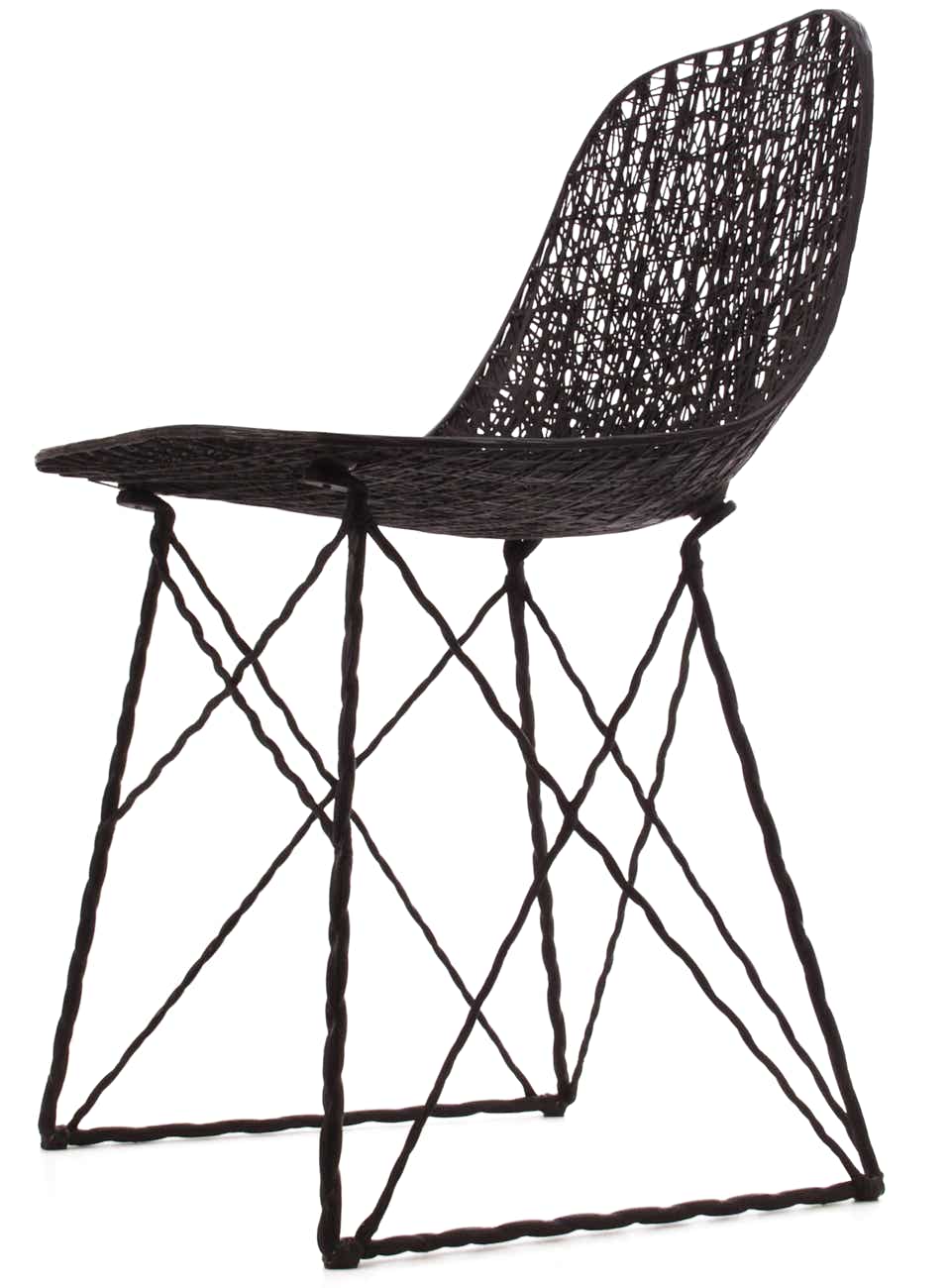 Carbon - chaise &  Tabouret de bar Betjan Pot, 2004