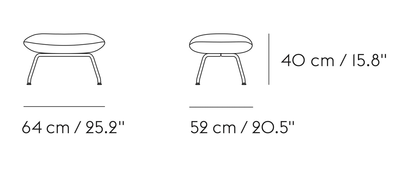 Fauteuil Doze, Dossier Bas Muuto – Anderssen & Voll