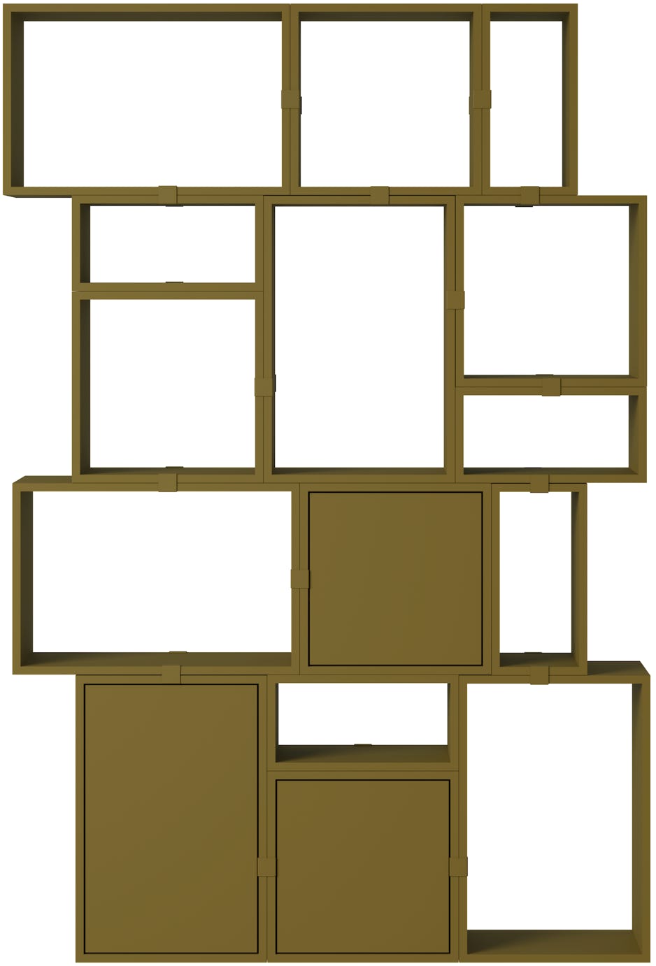 Stacked 2.0 système de rangement modulable  Julien De Smedt Architects