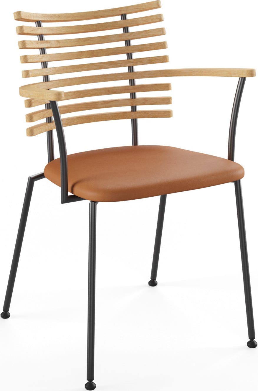 Chaises Tiger GM 4105 et GM 4106 Henrik Lehm