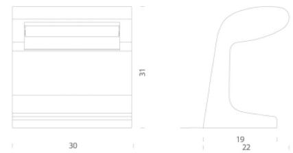 Borne Béton – indoor / outdoor – Le Corbusier, 1952