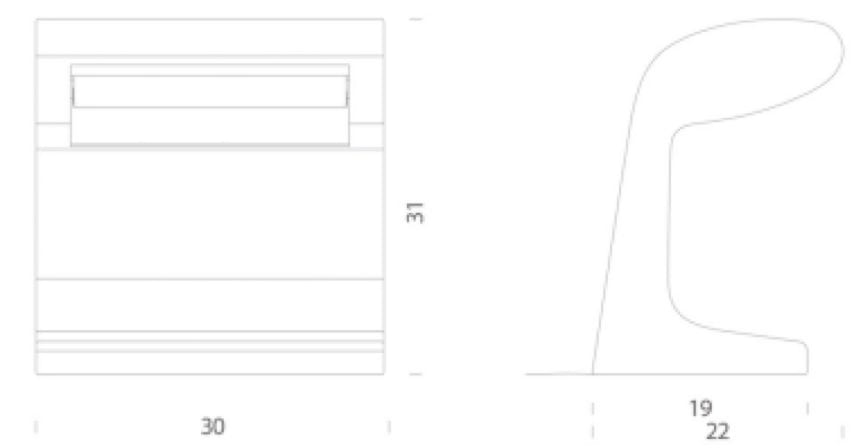 Borne Béton – indoor / outdoor – Le Corbusier, 1952