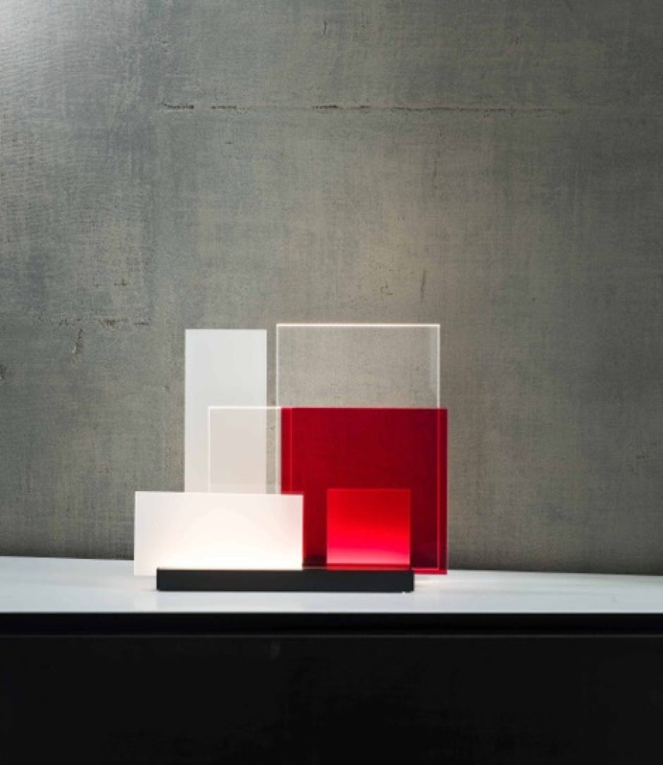 On Lines table lamp Jean Nouvel, 2018