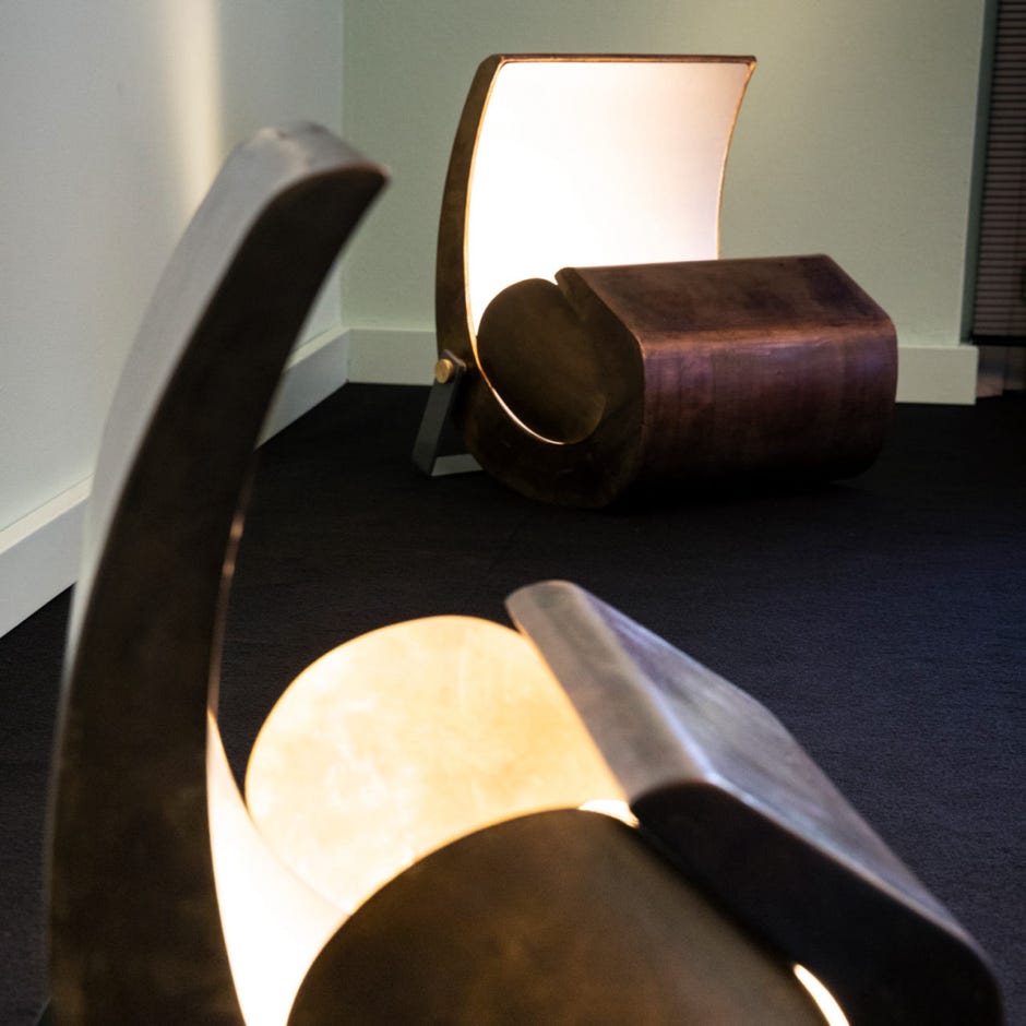 Escargot floor lamp Le Corbusier, 1954