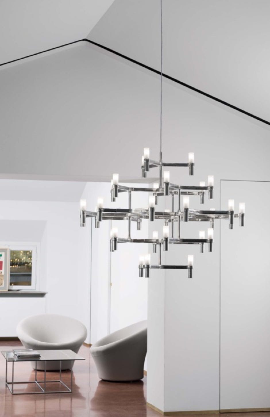 Crown chandeliers Jehs + Laub