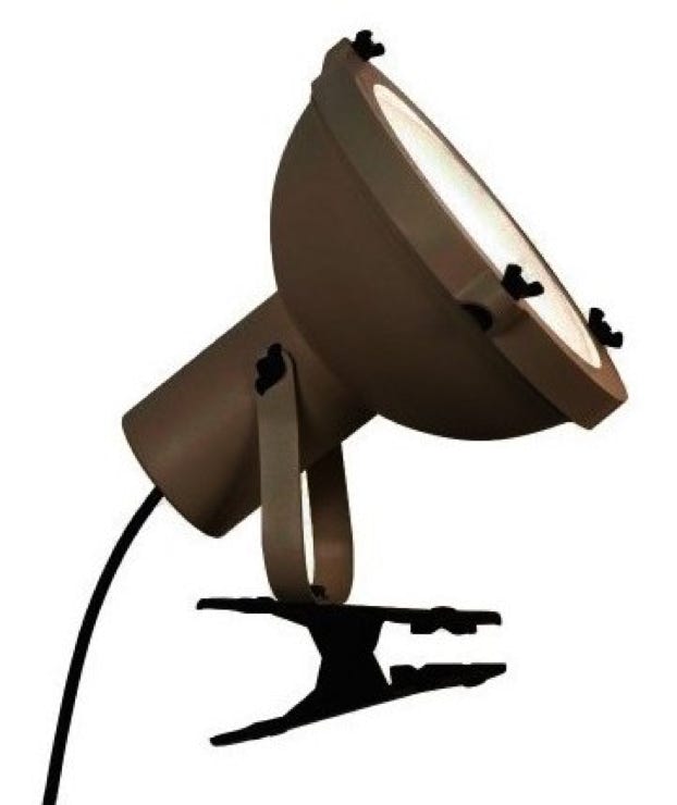 Projecteur 165 clamp lamp Le Corbusier, 1954