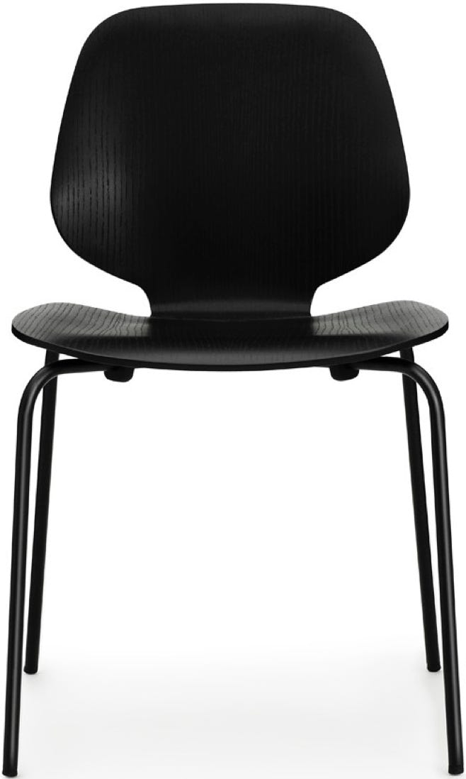 Chaise My Chair pieds métal Nicholai Wiig Hansen, 2013