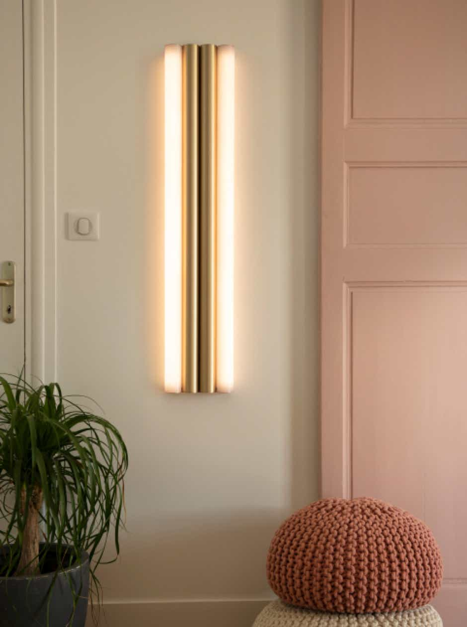 Gamma  Wall Lamp – Plane and Round Pendants Sylvain Willenz