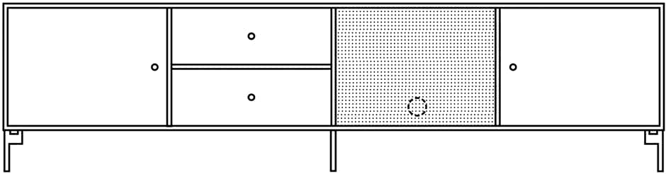 Meuble TV Octave VIII Montana møbler – Peter J. Lassen