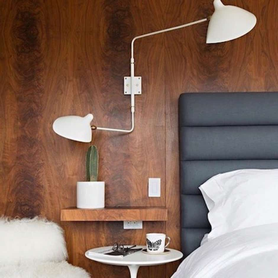 Serge Mouille Large Wall Lamps