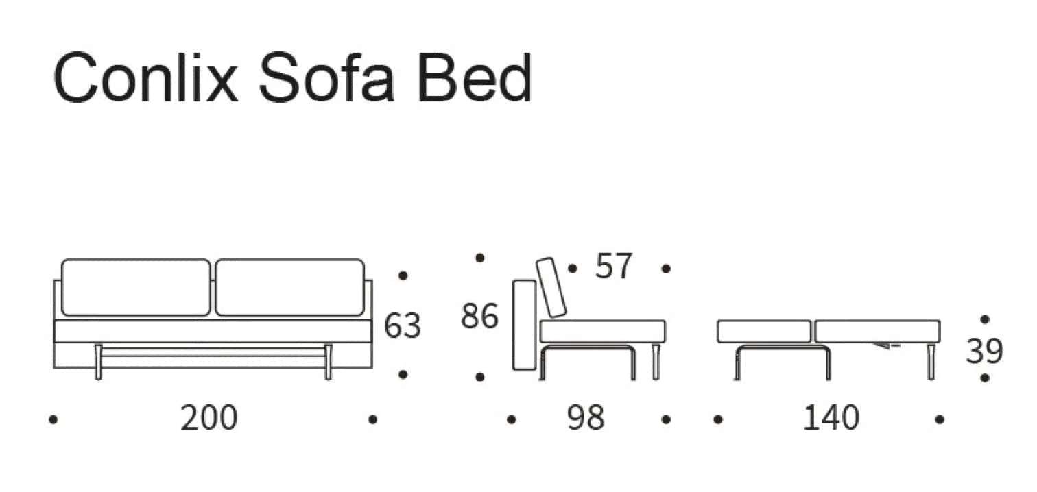 Conlix Convertible Sofa Per Weiss, 2020