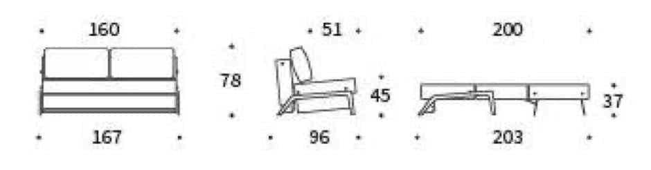 Canapé et Fauteuil Convertible Cubed Per Weiss, Oliver & Lukas WeissKrogh, 2009/2015/2019