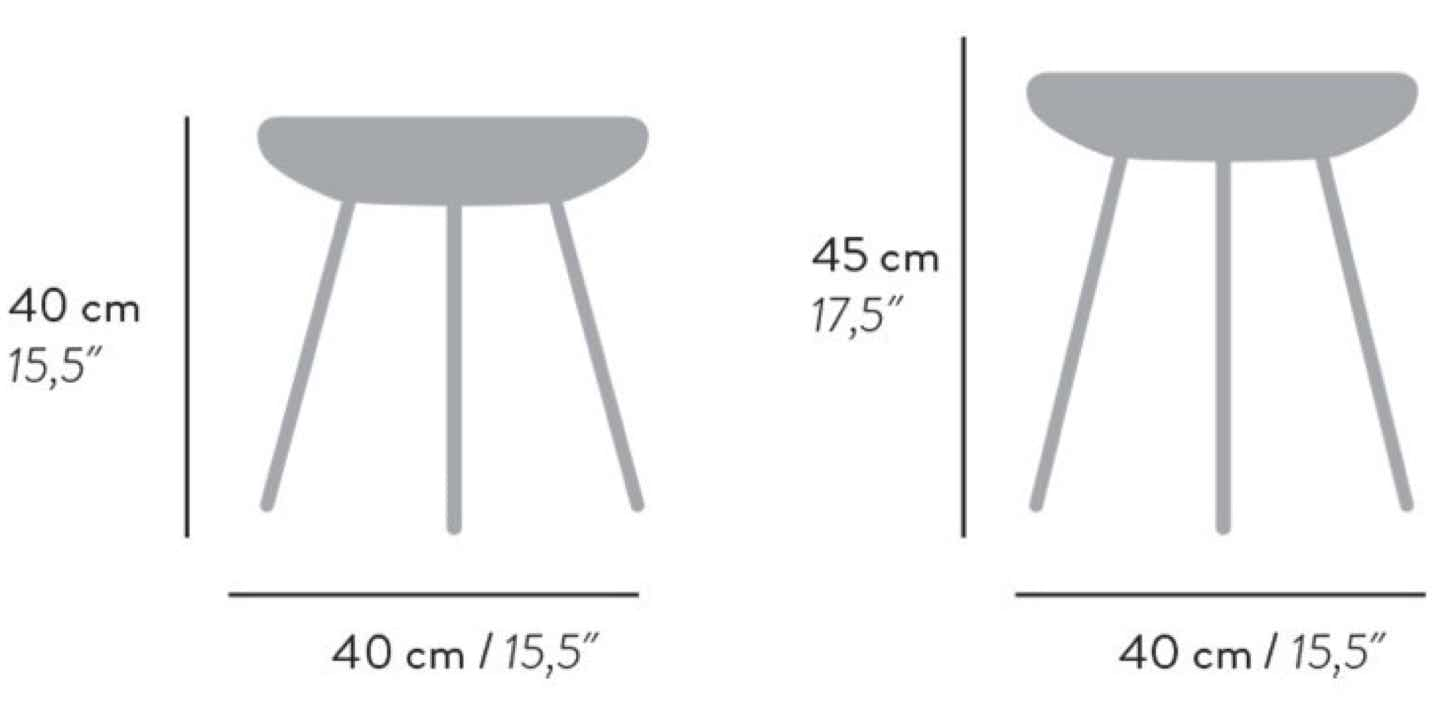 Tribo Stool & Bar Stool – Ilse Lang