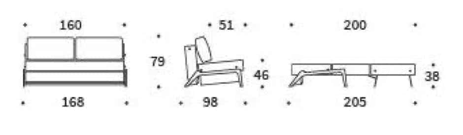 Canapé et Fauteuil Convertible Cubed Per Weiss, Oliver & Lukas WeissKrogh, 2009/2015/2019