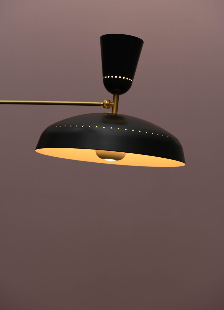 Lampadaire / Applique / Suspension G1  design Pierre Guariche, 1951