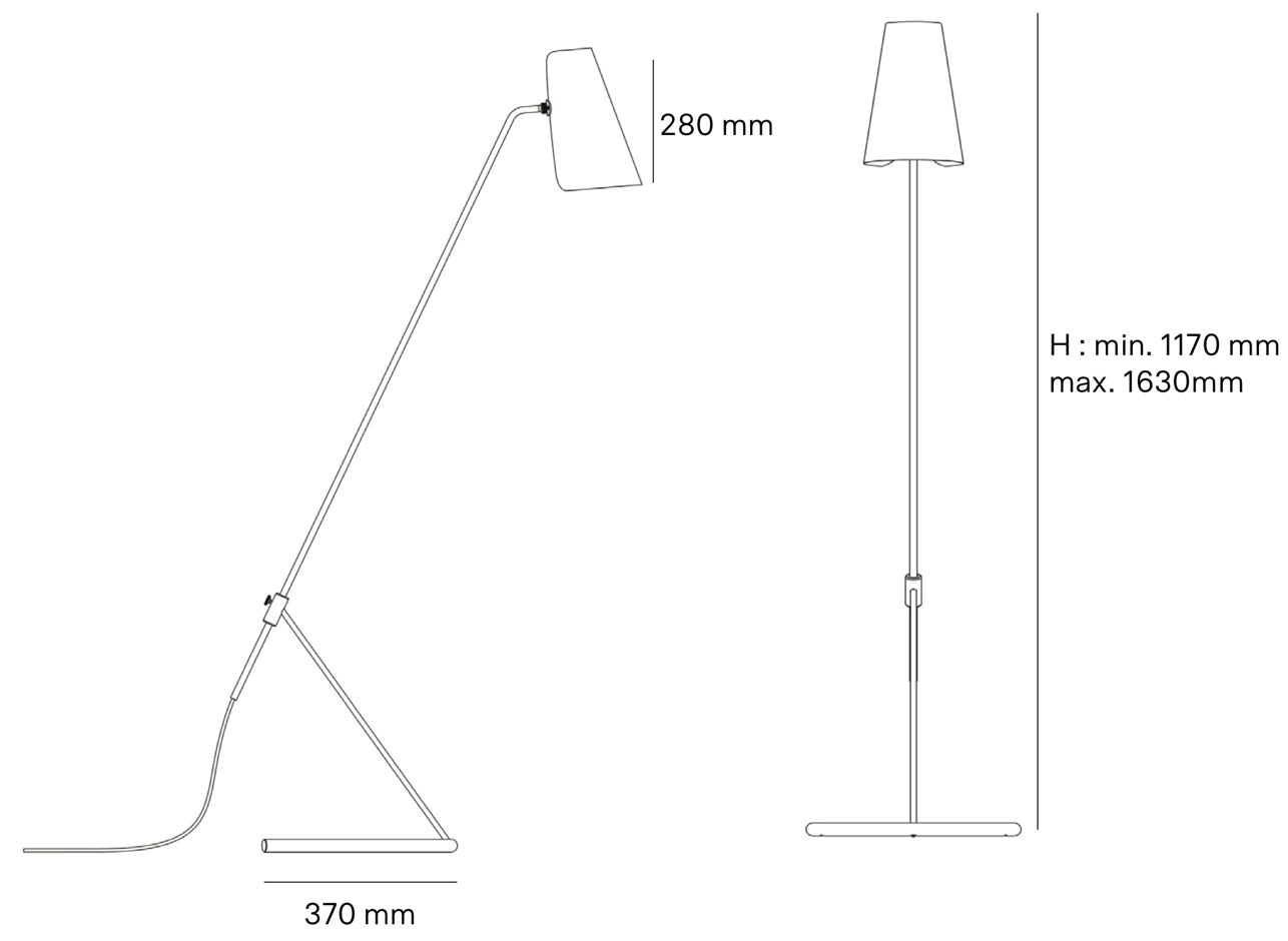 G21 Floor Lamp Pierre Guariche, 1951