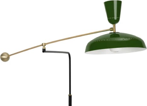 G1 – lampadaire, applique et suspension Pierre Guariche, 1951 – Sammode Studio