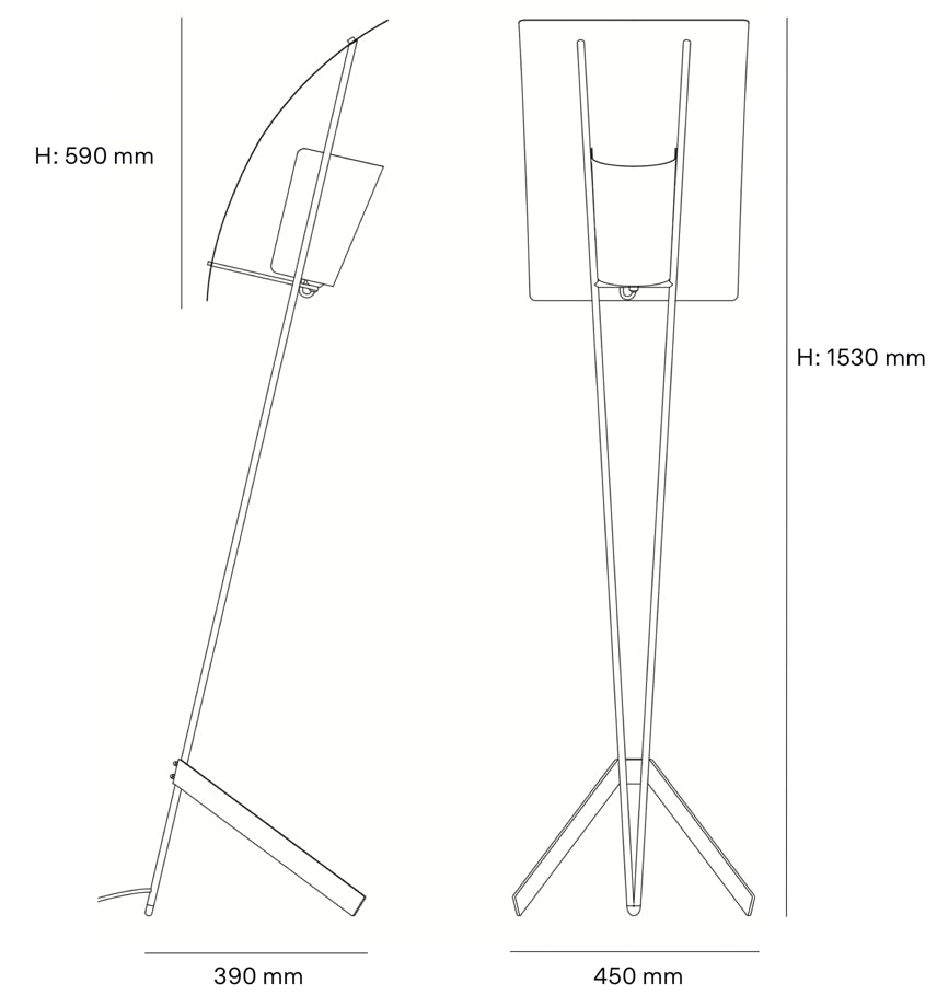 Lampadaire G30 Pierre Guariche, 1952