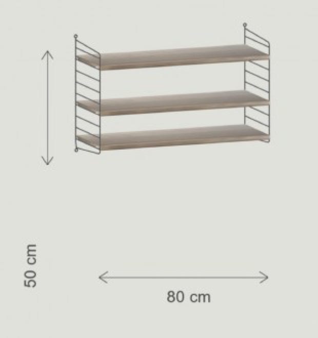 Ready-made String System – 3 Shelves