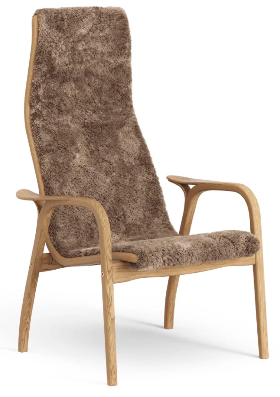 Lamino Armchair  Swedese  Yngve Ekström, 1956 