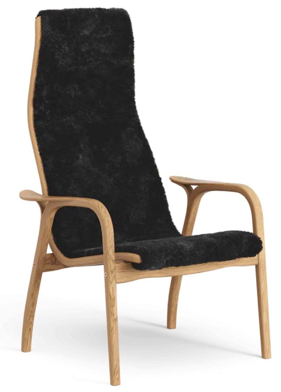 Lamino Armchair  Swedese  Yngve Ekström, 1956 