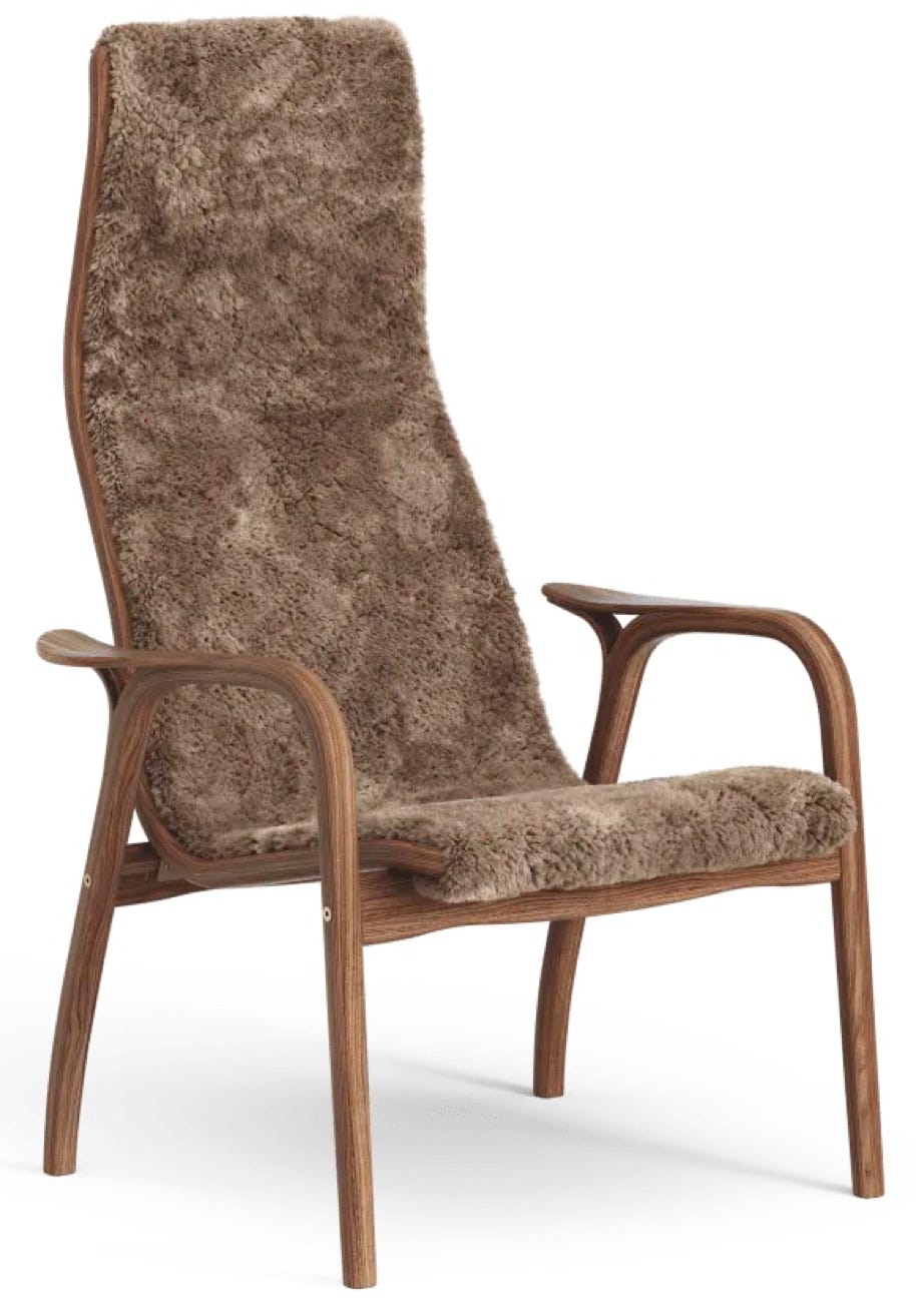 Lamino Armchair  Swedese  Yngve Ekström, 1956 