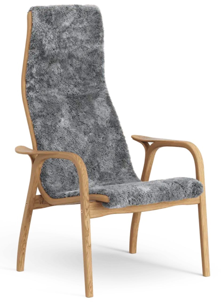 Lamino Armchair  Swedese  Yngve Ekström, 1956 