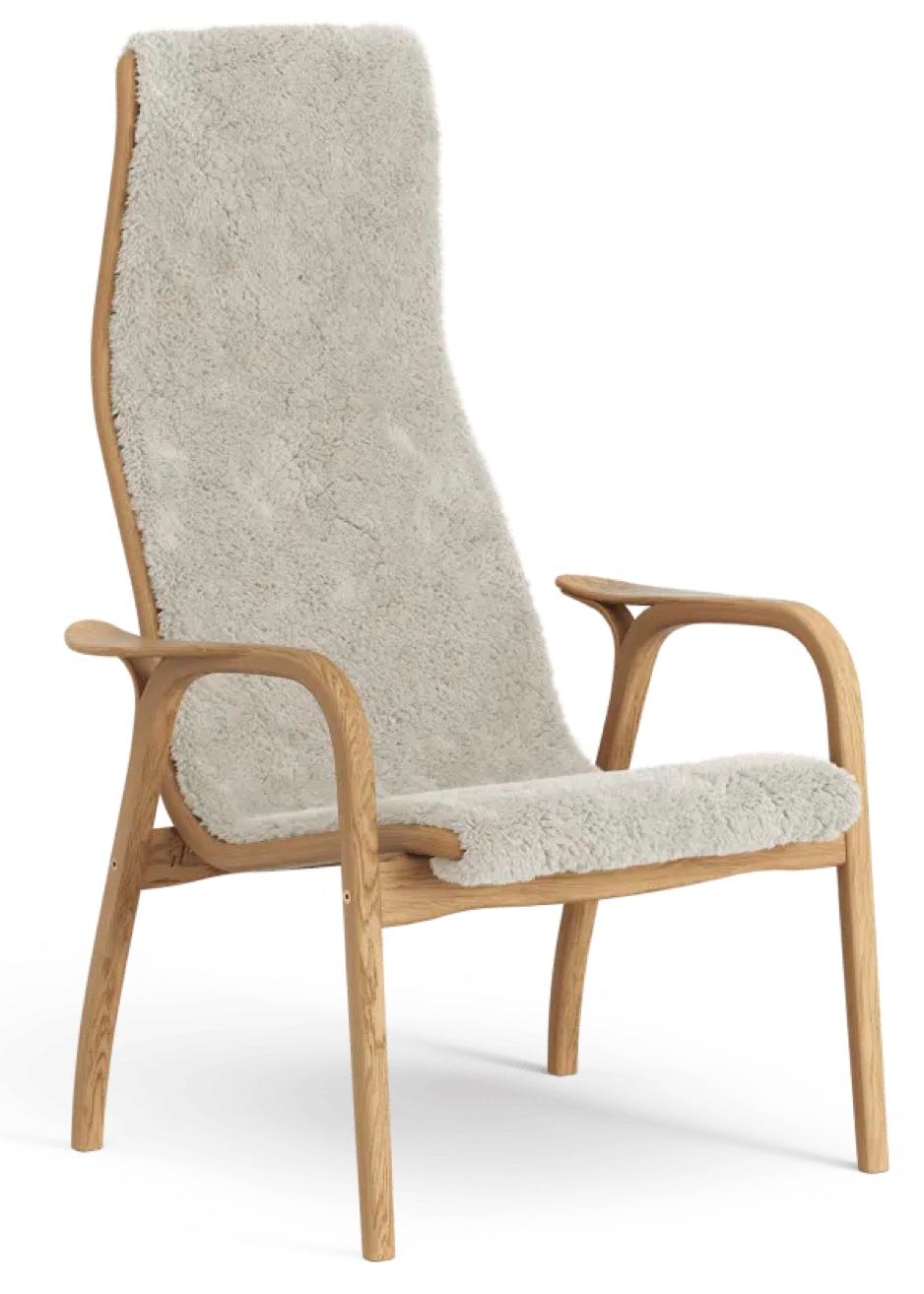 Lamino Armchair  Swedese  Yngve Ekström, 1956 