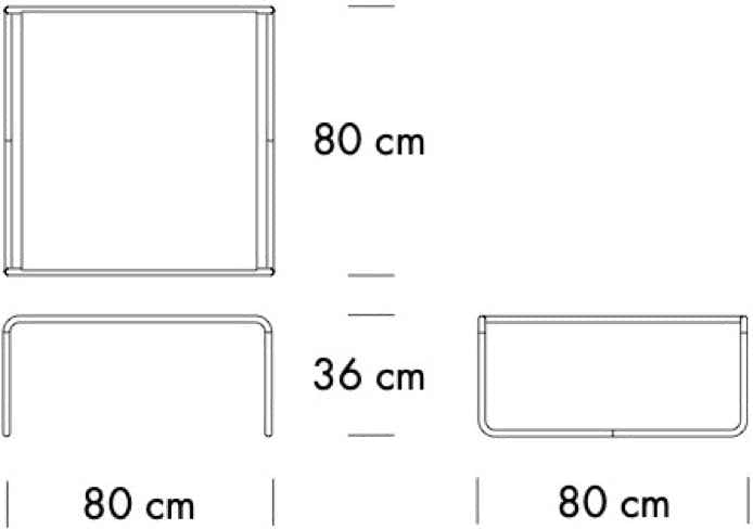 B20 Coffee table Thonet design team, 2009