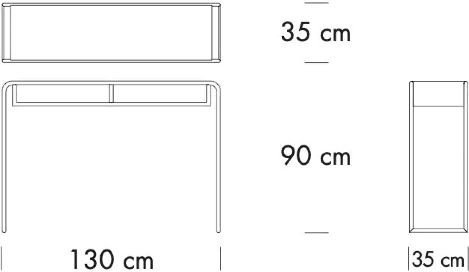 B108 Console Thonet design team, 1930/31