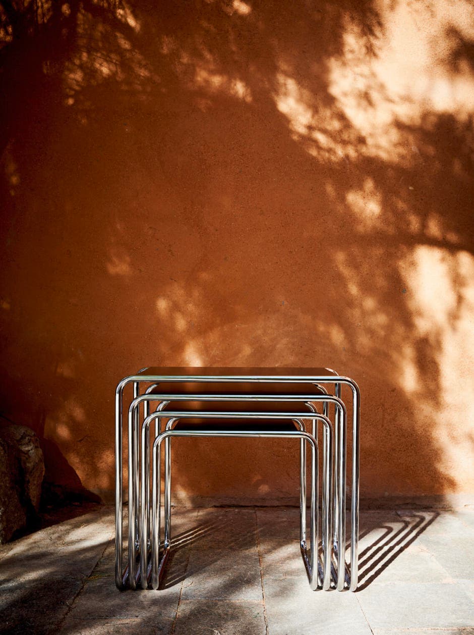 B9 Nesting tables Marcel Breuer, 1925/26