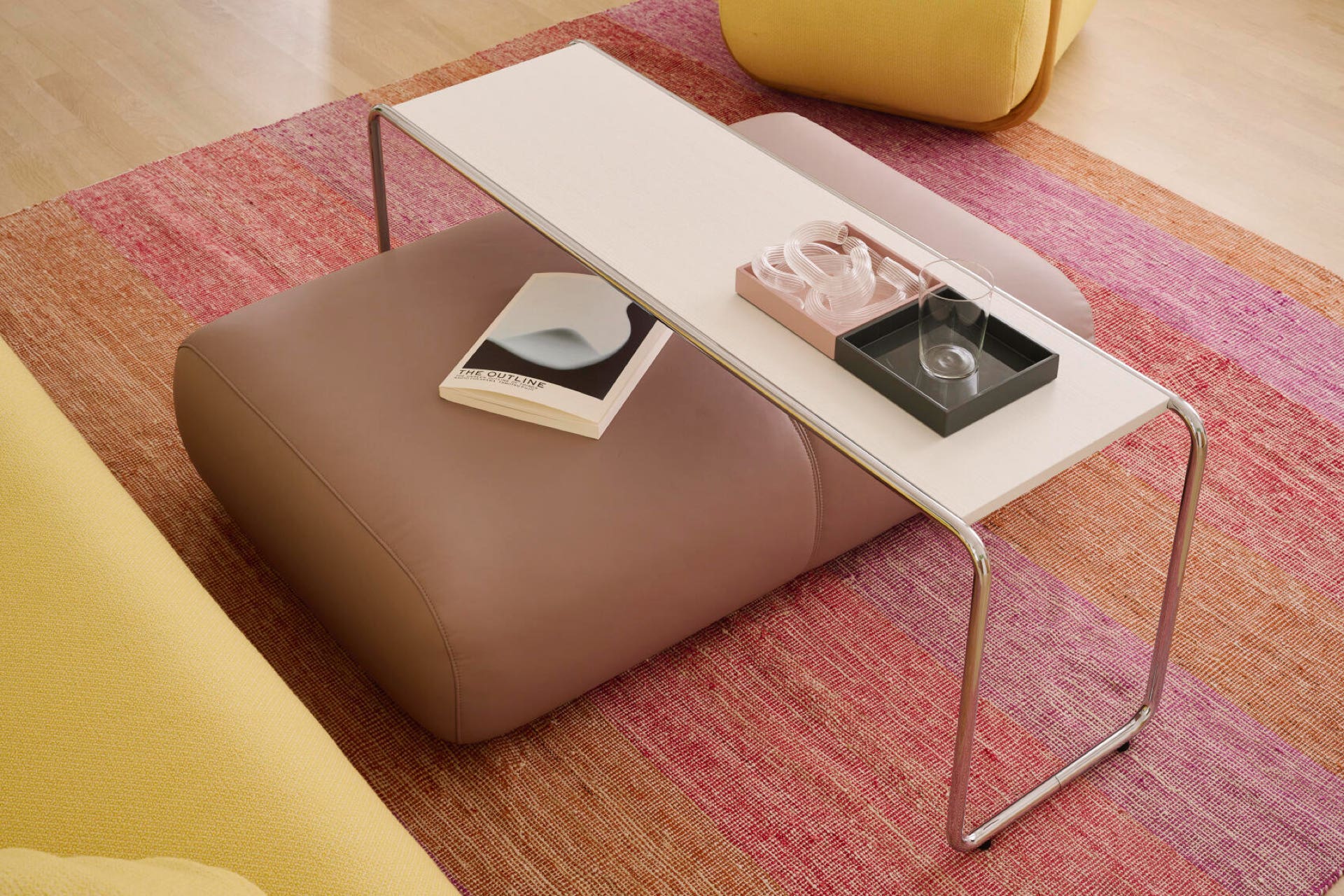 B10 Side table and B22 Shelf Marcel Breuer, 1928