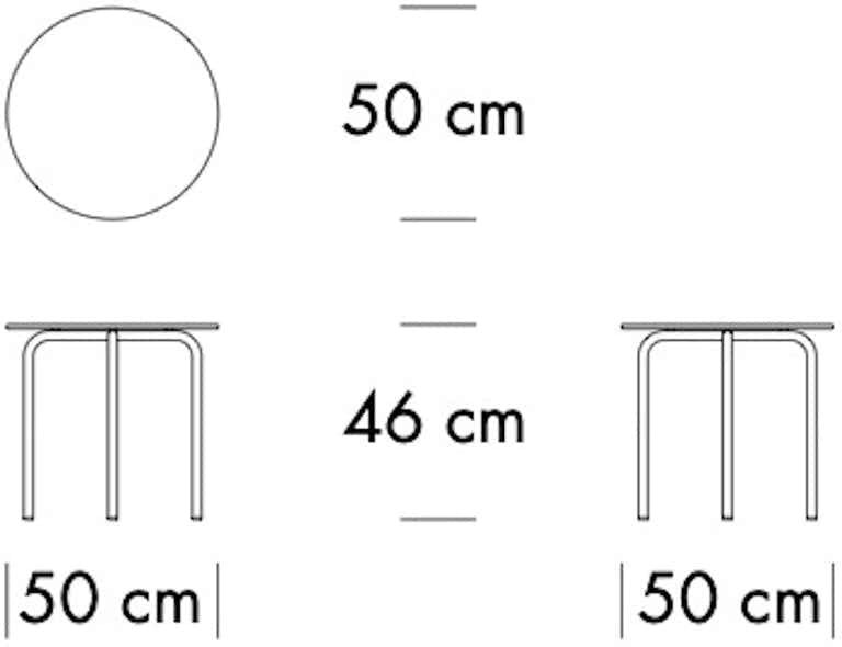 Table d’appoint MR515 Ludwig Mies van der Rohe, 1928