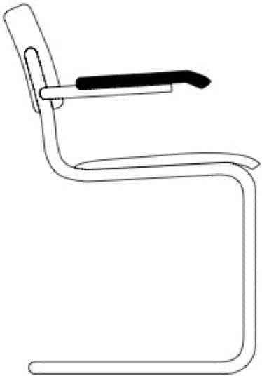 S43F Chair (with armrests)