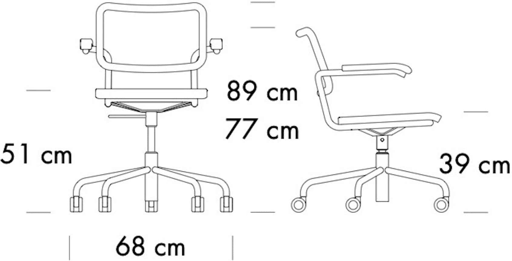 S64 Swivel chair Marcel Breuer, 1929/30 