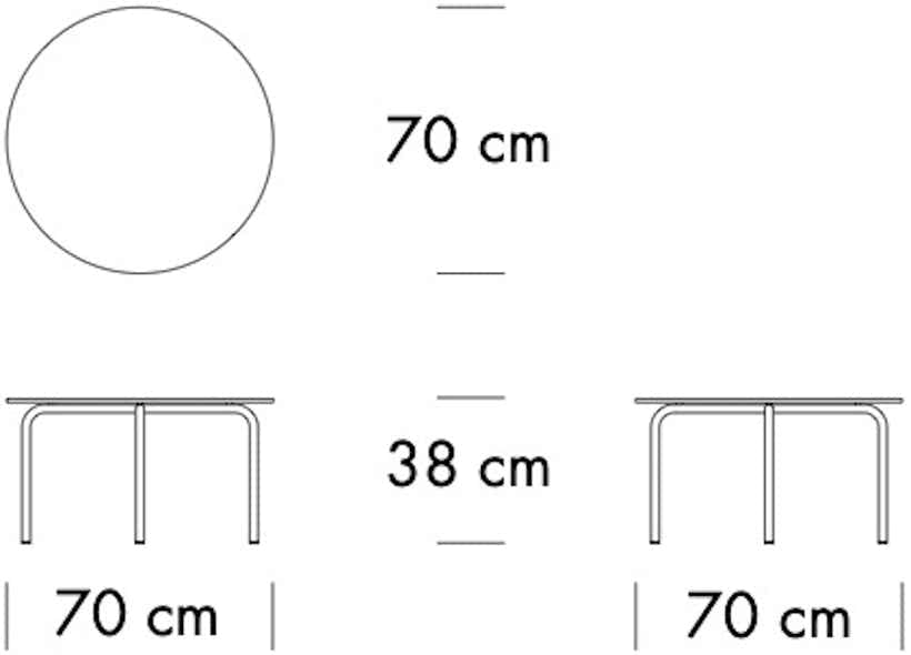 Table d’appoint MR515 Ludwig Mies van der Rohe, 1928