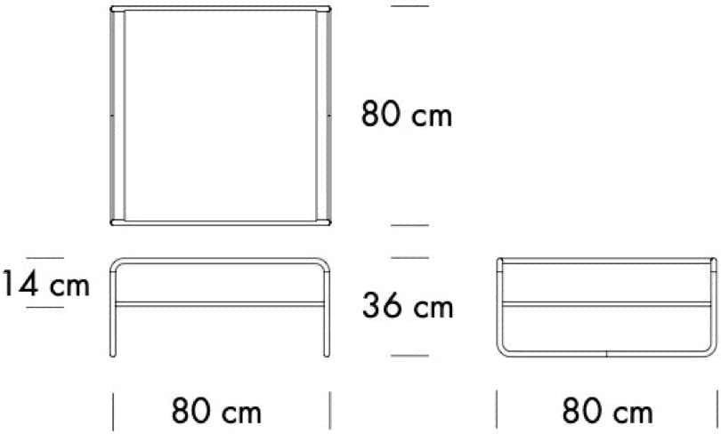 B20 Coffee table Thonet design team, 2009