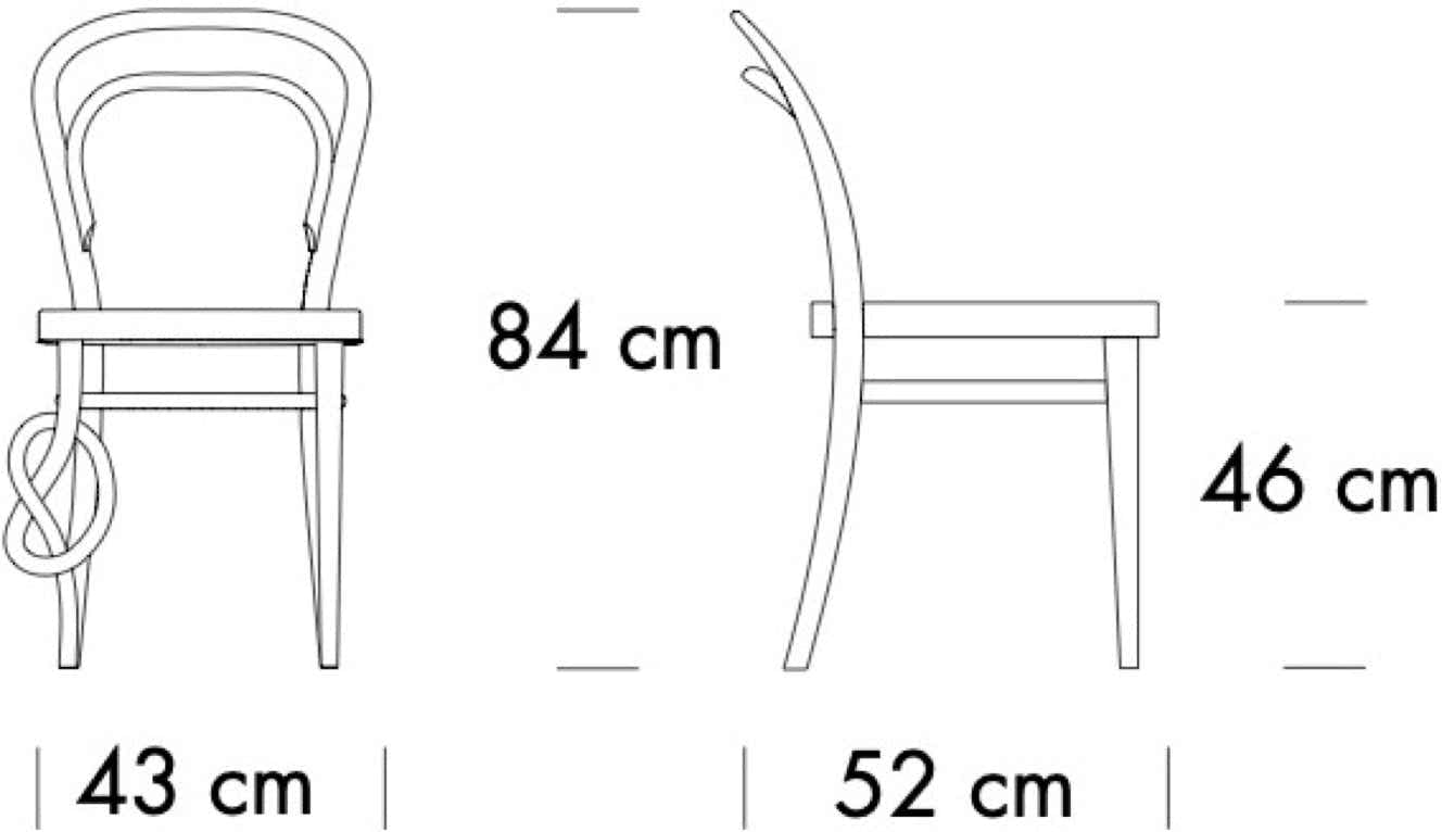 214 Chair Michael Thonet, 1859 