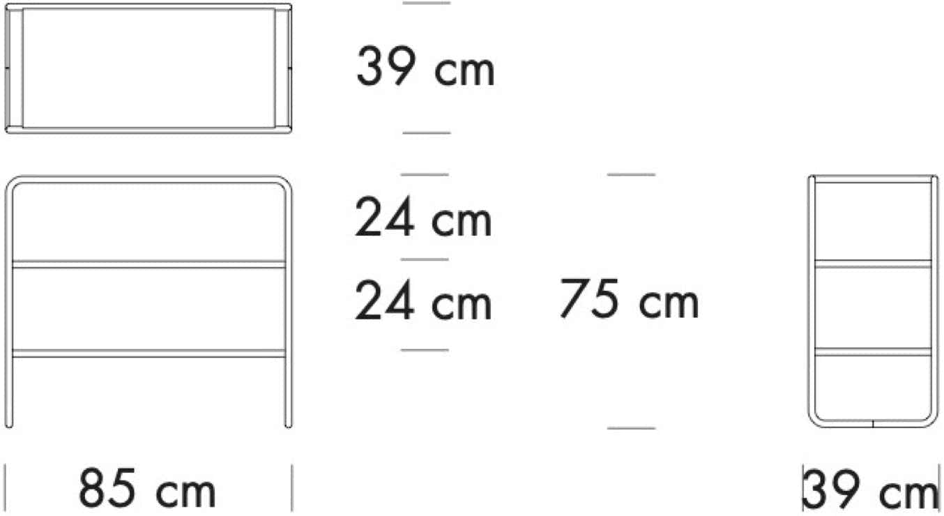 B10 Side table and B22 Shelf Marcel Breuer, 1928