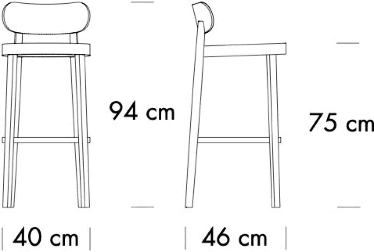 118 Barstool Sebastian Herkner, 2018