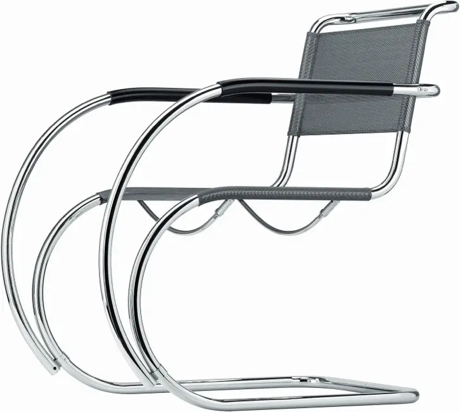 Chaise S533 / S533F  Ludwig Mies van der Rohe, 1927 – Thonet