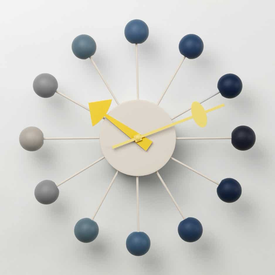 Horloges Ball Clock Édition limitée Georges Nelson – Vitra 