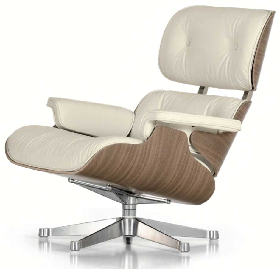 Fauteuil Eames Lounge design Charles & Ray Eames, 1956 Vitra