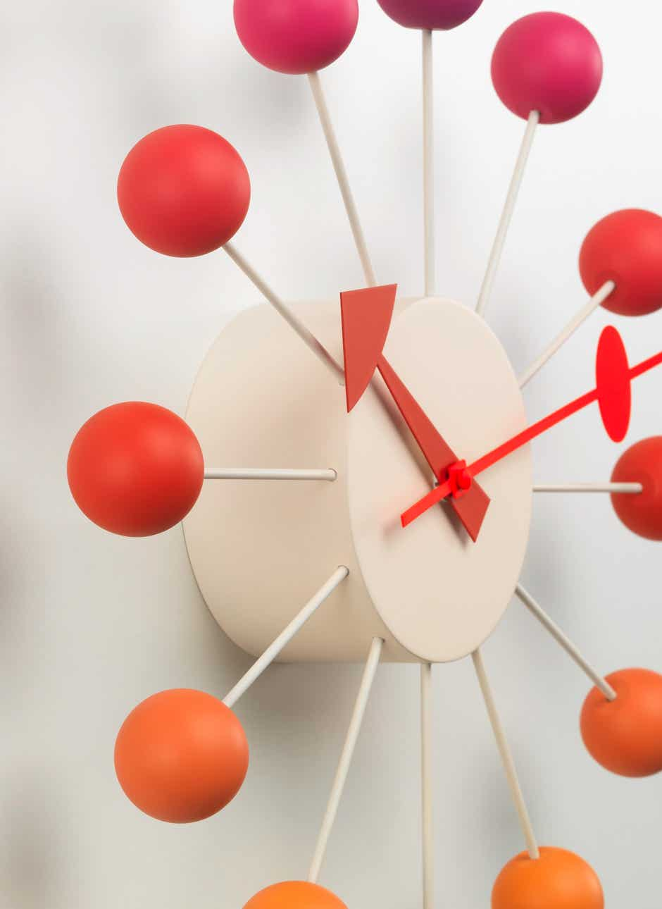 Horloges Ball Clock Édition limitée Georges Nelson – Vitra 