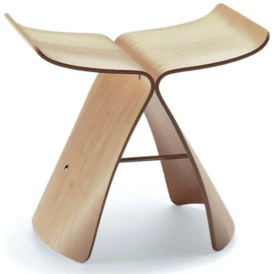 tabouret Butterfly Sori Yanagi, 1954 – Vitra