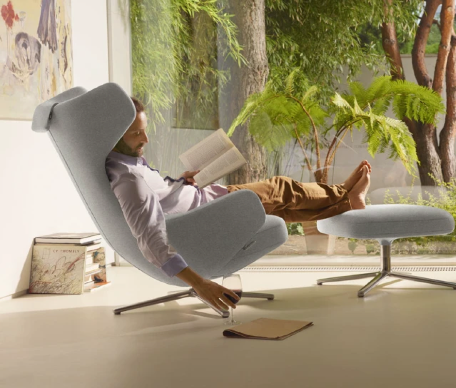 Grand Repos lounge chair – Vitra – Antonio Citterio