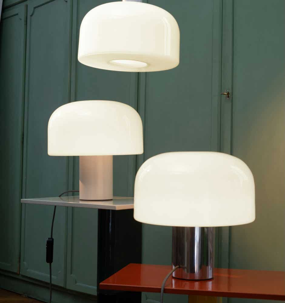 Bellhop Glass Table Lamp – Flos – E. Barber & J. Osgerby